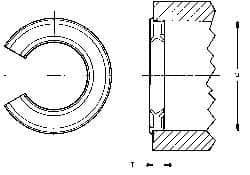 Thomson Industries - 16mm Shaft Diam, Open Multirac External Seal - Industrial Tool & Supply