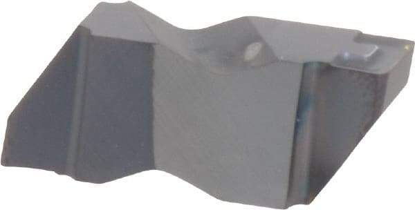 Kennametal - 3189NG K Grade KC5025, 4.8mm Cutting Width Carbide Grooving Insert - 3.81mm Max Depth of Cut, Right Hand, 0.57mm Corner Radius, TiAlN Finish - Industrial Tool & Supply