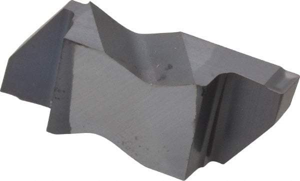 Kennametal - 3M275NG K Grade KC5025, 2.75mm Cutting Width Carbide Grooving Insert - 3.81mm Max Depth of Cut, Right Hand, 0.19mm Corner Radius, TiAlN Finish - Industrial Tool & Supply