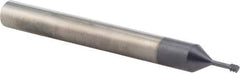 Iscar - #4-40 UNC, 0.083" Cutting Diam, 3 Flute, Solid Carbide Helical Flute Thread Mill - Internal Thread, 1/4" LOC, 2-1/2" OAL, 1/4" Shank Diam - Industrial Tool & Supply