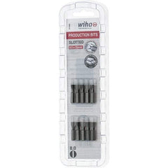 Wiha - Slotted Screwdriver Bits Reversible: NonReversible Blade Width (Inch): 5/16 - Industrial Tool & Supply