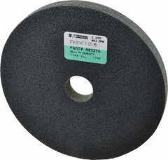 Standard Abrasives - 6" Diam, 1/2" Face Width, 1" Center Hole, Fine Grade, Silicon Carbide Deburring Wheel - Unitized, Soft/Medium Density 6 Grade, 6,000 RPM - Industrial Tool & Supply