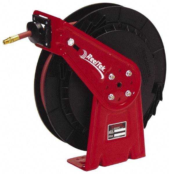 Reelcraft - 35' Spring Retractable Hose Reel - 300 psi, Hose Included - Industrial Tool & Supply