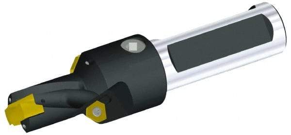 Kennametal - 25 to 25.5mm Diam, 8xD, 200.15mm Max Depth, 1" Shank Diam, 225.59mm Flute, 317.5mm OAL, Replaceable Tip Drill - KSEM0984 Insert, 5 Seat Size, Series KSEM - Industrial Tool & Supply