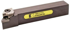 Kennametal - CKJN, Left Hand Cut, 3° Lead Angle, 25mm Shank Height x 25mm Shank Width, Negative Rake Indexable Turning Toolholder - 150mm OAL, KNUX1604.. Insert Compatibility, Series Kendex - Industrial Tool & Supply