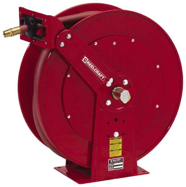 Reelcraft - 75' Spring Retractable Hose Reel - 250 psi, Hose Included - Industrial Tool & Supply