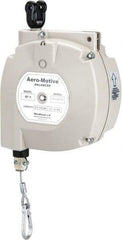 Aero-Motive - 9 Lb Load Capacity, 6.6' Travel Distance, Tool Balancer - Steel Cable, High Impact Composite Housing, Locking Mechanism - Industrial Tool & Supply