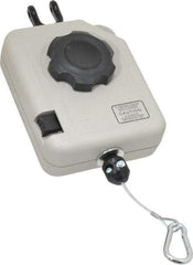 Aero-Motive - 6 Lb Load Capacity, 6.6' Travel Distance, Tool Balancer - Nylon Hose Cable, High Impact Composite Housing, Tension Adjustment, Locking Mechanism - Industrial Tool & Supply