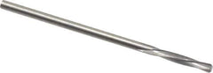 Magafor - 2.1311mm Solid Carbide 4 Flute Chucking Reamer - Spiral Flute, 0.0839" Straight Shank, 7/16" Flute Length, 1-31/32" OAL - Industrial Tool & Supply