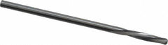 Magafor - 2.159mm Solid Carbide 4 Flute Chucking Reamer - Spiral Flute, 0.085" Straight Shank, 7/16" Flute Length, 1-31/32" OAL - Industrial Tool & Supply
