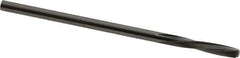 Magafor - 2.2301mm Solid Carbide 4 Flute Chucking Reamer - Spiral Flute, 0.0878" Straight Shank, 7/16" Flute Length, 1-31/32" OAL - Industrial Tool & Supply