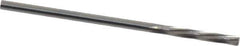 Magafor - 2.3597mm Solid Carbide 4 Flute Chucking Reamer - Spiral Flute, 0.0929" Straight Shank, 7/16" Flute Length, 1-31/32" OAL - Industrial Tool & Supply