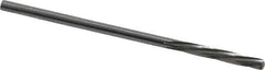 Magafor - 2.3901mm Solid Carbide 6 Flute Chucking Reamer - Spiral Flute, 0.0941" Straight Shank, 19/32" Flute Length, 2-1/4" OAL - Industrial Tool & Supply
