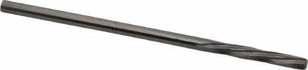 Magafor - 2.4105mm Solid Carbide 6 Flute Chucking Reamer - Spiral Flute, 0.0949" Straight Shank, 19/32" Flute Length, 2-1/4" OAL - Industrial Tool & Supply