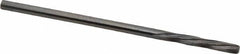 Magafor - 2.4105mm Solid Carbide 6 Flute Chucking Reamer - Spiral Flute, 0.0949" Straight Shank, 19/32" Flute Length, 2-1/4" OAL - Industrial Tool & Supply