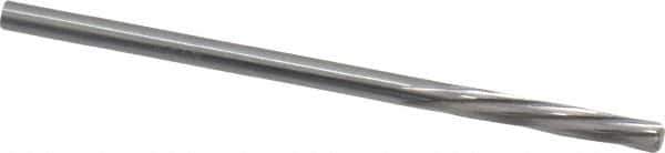 Magafor - 2.5908mm Solid Carbide 6 Flute Chucking Reamer - Spiral Flute, 0.102" Straight Shank, 19/32" Flute Length, 2-1/4" OAL - Industrial Tool & Supply