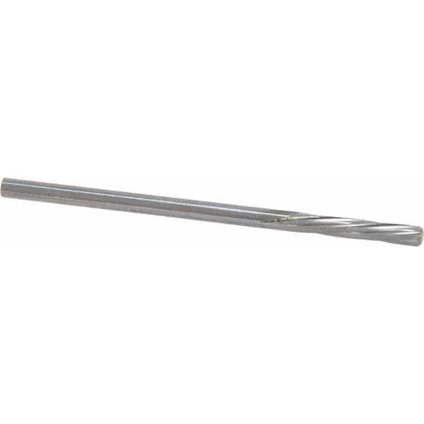 Magafor - 2.7711mm Solid Carbide 6 Flute Chucking Reamer - Industrial Tool & Supply