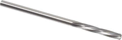 Magafor - 2.9007mm Solid Carbide 6 Flute Chucking Reamer - Spiral Flute, 0.1142" Straight Shank, 19/32" Flute Length, 2-1/4" OAL - Industrial Tool & Supply