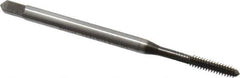 Emuge - #4-40 UNC 2BX Modified Bottoming Thread Forming Tap - Cobalt, Nitride Finish, 2.205" OAL, 0.433" Thread Length, Right Hand Thread, Series Rekord Druck-S - Exact Industrial Supply
