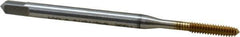 Emuge - #4-40 UNC 2BX Modified Bottoming Thread Forming Tap - High Speed Steel, TiN Finish, 2.205" OAL, 0.433" Thread Length, Series Rekord Druck-S - Industrial Tool & Supply