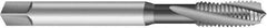 Emuge - 5/8-18 UNF 3 Flute 2BX Modified Bottoming Spiral Flute Tap - Cobalt, Oxide Finish, 3.937" OAL, Right Hand Flute, Right Hand Thread, Series Rekord D-Ti - Industrial Tool & Supply