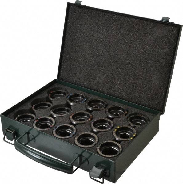 Greenlee - 8 - 600 AWG Crimping Die Set - Use with Mfr's # EK628L11 - Industrial Tool & Supply