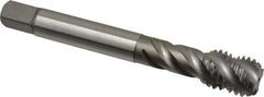 Emuge - 5/8-11 UNC 4 Flute 2B Bottoming Spiral Flute Tap - Cobalt, Bright Finish, 4.331" OAL, Right Hand Flute, Right Hand Thread, Series Enorm Z - Industrial Tool & Supply