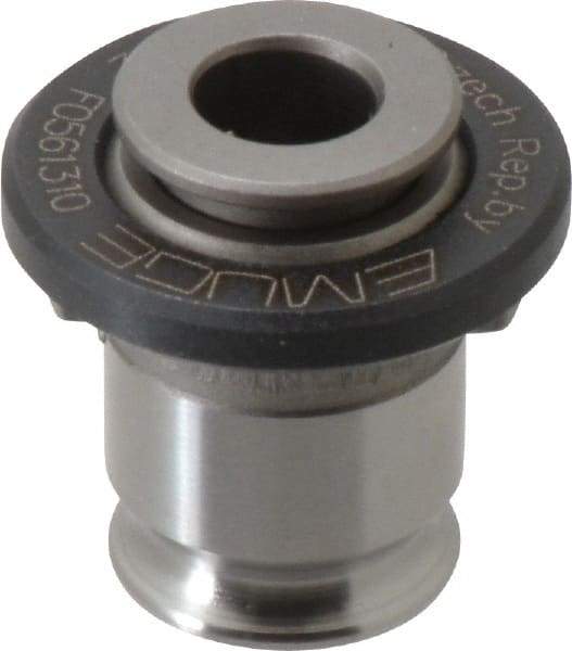 Emuge - 0.367" Tap Shank Diam, 0.275" Tap Square Size, 1/2" Tap, #1 Tapping Adapter - 0.28" Projection, 1.12" OAL, 3/4" Shank OD, Through Coolant, Series EM01 - Exact Industrial Supply