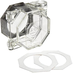 Brady - Pneumatic & Valve Lockouts Type: Push-Button & Rotary Switch Lockout Maximum Valve Handle Size (Inch): 1.200 - Industrial Tool & Supply