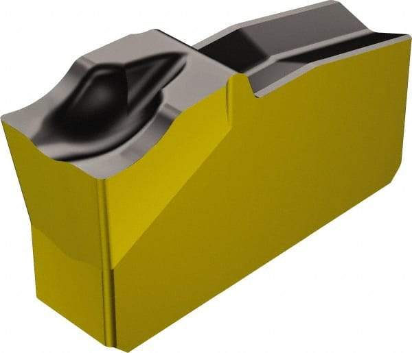 Sandvik Coromant - N151.230 5E 4225 Grade, 0.1181" Cutting Width, Carbide Cutoff Insert - 0° Neutral Lead Angle, 0.0079" Cnr Rad, TiCN/Al2O3/TiN Coated - Industrial Tool & Supply