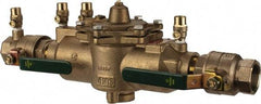 Watts - 1-1/4 Thread, Backflow Preventer Valve - Lead-Free, Use with Potable Water Applications - Industrial Tool & Supply