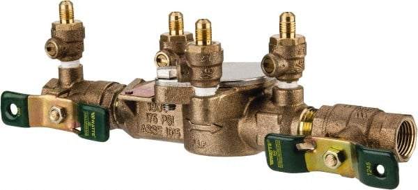 Watts - 1/2 Thread, Backflow Preventer Valve - Lead-Free, Use with Potable Water Applications - Industrial Tool & Supply