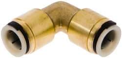 Watts - 1/2" Tube OD, Lead Free Brass Push-to-Connect Tube Union Elbow - Tube to Tube Connection, 250 Max psi, EPDM O-Ring - Industrial Tool & Supply