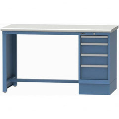 LISTA - Stationary Work Benches, Tables Type: Workstation Top Material: Plastic Laminate - Industrial Tool & Supply