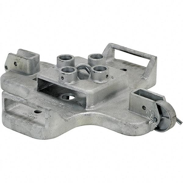 Vestil - Steel Portable Base Pipe Rail Fitting - Industrial Tool & Supply