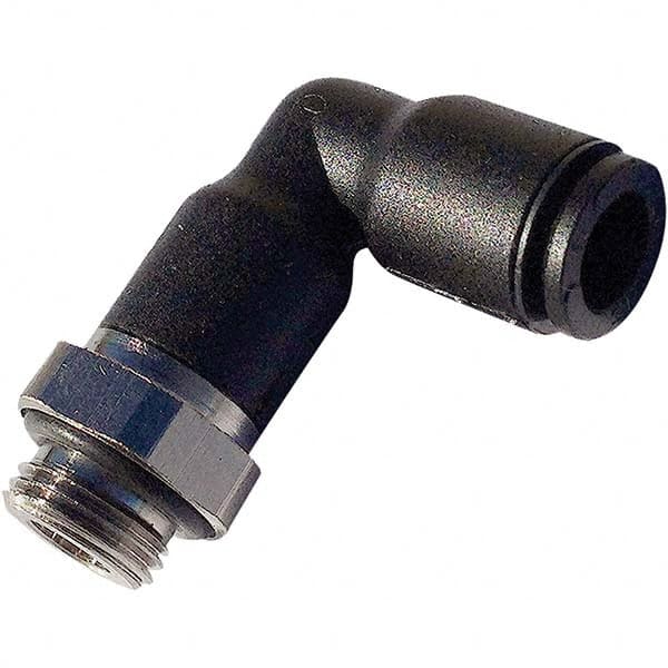 Legris - Plastic Push-To-Connect Tube Fittings Type: Extended Male Elbow Tube Outside Diameter (mm): 6 - Industrial Tool & Supply