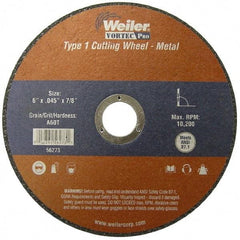 Weiler - Cutoff Wheel - Use with Die Grinders - Industrial Tool & Supply