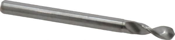 SGS - 3mm, 130° Drill Point, 1/8" Shank Diam, Regular Spiral Circuit Board Drill Bit - Industrial Tool & Supply