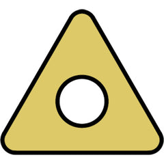 Micro 100 - TP-61 Carbide Turning Insert - Exact Industrial Supply