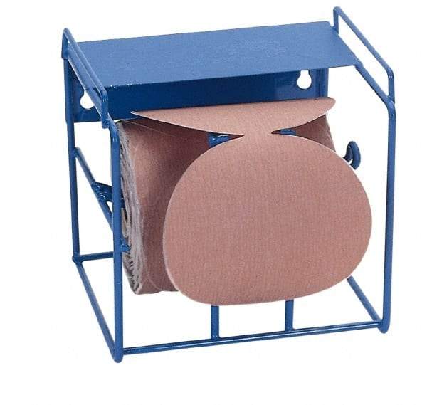 Norton - 6" Diam, 100 Grit Aluminum Oxide Adhesive PSA Disc - Medium Grade, Natural, B Weighted Backing, Flexible - Industrial Tool & Supply