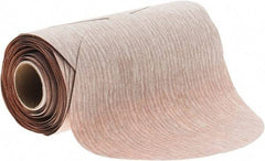 Norton - 5" Diam, 600 Grit Aluminum Oxide Adhesive PSA Disc - Ultra Fine Grade, Natural, B Weighted Backing, Flexible - Industrial Tool & Supply