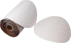 Norton - 6" Diam, 150 Grit Aluminum Oxide Adhesive PSA Disc - Medium Grade, Natural, B Weighted Backing, Flexible - Industrial Tool & Supply