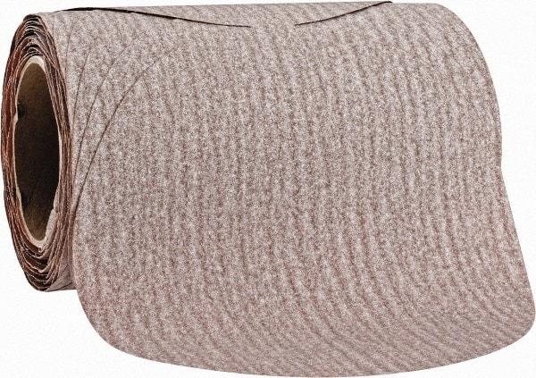 Norton - 8" Diam, 150 Grit Aluminum Oxide Adhesive PSA Disc - Medium Grade, Natural, B Weighted Backing, Flexible - Industrial Tool & Supply