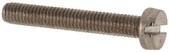 Value Collection - M3x0.50 Metric Coarse, 20mm Length Under Head Slotted Drive Machine Screw - Fillister Head, Grade 316 & A4 Stainless Steel, Uncoated, Without Washer - Industrial Tool & Supply