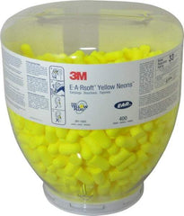 3M - One Touch Disposable Earplug Refill with 33 dB Earplugs - Yellow Earplugs, 400 Pairs - Industrial Tool & Supply