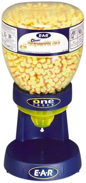 3M - One Touch Disposable Earplug Refill with 30 dB Earplugs - Yellow Earplugs, 500 Pairs - Industrial Tool & Supply