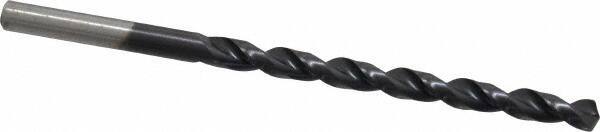 Cleveland - 11/64" 135° Cobalt Jobber Drill - TiAlN Finish, Right Hand Cut, Parabolic Flute, Straight Shank, 3-1/4" OAL, Split Point - Industrial Tool & Supply
