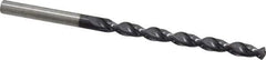 Cleveland - #18 135° Cobalt Jobber Drill - TiAlN Finish, Right Hand Cut, Parabolic Flute, Straight Shank, 3-1/4" OAL, Split Point - Industrial Tool & Supply