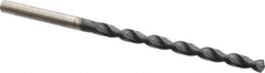 Cleveland - #20 135° Cobalt Jobber Drill - TiAlN Finish, Right Hand Cut, Parabolic Flute, Straight Shank, 3-1/4" OAL, Split Point - Industrial Tool & Supply