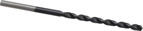 Cleveland - #31 135° Cobalt Jobber Drill - TiAlN Finish, Right Hand Cut, Parabolic Flute, Straight Shank, 2-3/4" OAL, Split Point - Industrial Tool & Supply